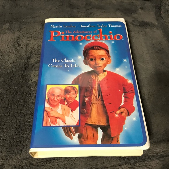 Then adventures of Pinocchio vhs tape movie live action - Picture 1 of 3